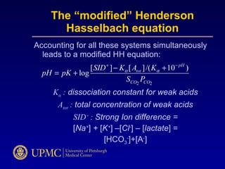 New models of acid-base balance and their application to critical care ...