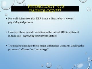 Systemic Factors For Rrr Residual ridge resorption | PPTX