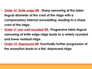 residual ridge resorption seminar final [Autosaved] latest.ppt