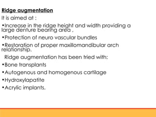 residual ridge resorption seminar final [Autosaved] latest.ppt