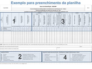 Exemplo para preenchimento da planilha

1

3

2

4

 