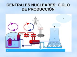 CENTRALES NUCLEARES: CICLO
DE PRODUCCIÓN
 