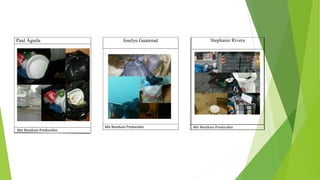 Paul Águila
Mis Residuos Producidos
Joselyn Guatemal
Mis Residuos Producidos
Stephanie Rivera
Mis Residuos Producidos
 