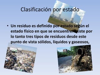 Por origen o característica