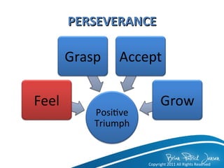 PERSEVERANCE Copyright 2011 All Rights Reserved   