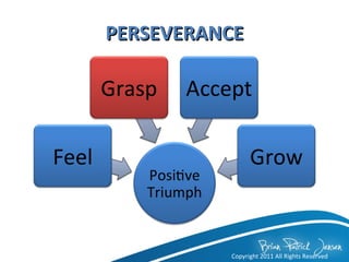 PERSEVERANCE Copyright 2011 All Rights Reserved   