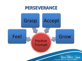 PERSEVERANCE Copyright 2011 All Rights Reserved   