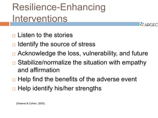 ARGEC: Resilience in older adulthood | PDF
