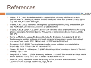 ARGEC: Resilience in older adulthood | PDF