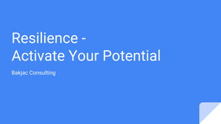 Michelle Bakjac Resilience ebook | PDF | Mental Health | Diseases and ...