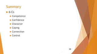 Building Resilience in Children | PPTX