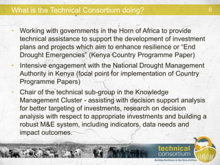A review of existing analytical frameworks, metrics and outcomes designed to measure enhanced resilience in the Horn of Africa