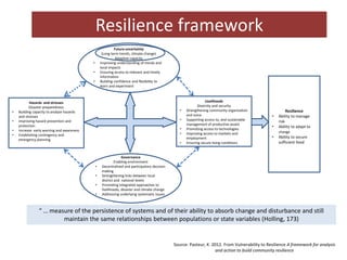 Measuring resilience—Understanding trends in land cover changes and their potential impacts on pastoral communities