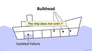 18 VictorRentea.ro
Bulkhead
Isolated Failure
The ship does not sink! 🎉
 