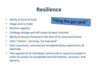 Resilience PPT