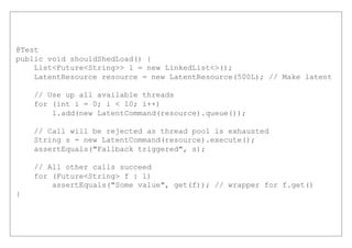 Assertequals For String Resilience with Hystrix | PDF