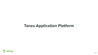 Tanzu Application Platform
22
 