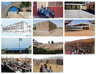 PAKISTAN C 1.0

HAITI C 2.0

HAITI C 3.0

IRAN C 4.0

PAKISTAN C 5.0

ETHIOPIA C 6.0

SOUTH SUDAN C 7.0

RWANDA C 8.0

DARFUR C 9.0

30

U N I C E F C O M P E N D I U M O F T R A N S I T I O N A L L E A R N I N G S PA C E S 2 0 1 3
DRC C 10.0

NORTH YEMEN C 11.0

 