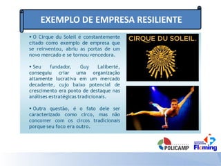 EXEMPLO DE EMPRESA RESILIENTE
 