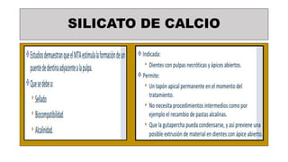 SILICATO DE CALCIO
 