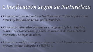 Clasificación según su Naturaleza
 