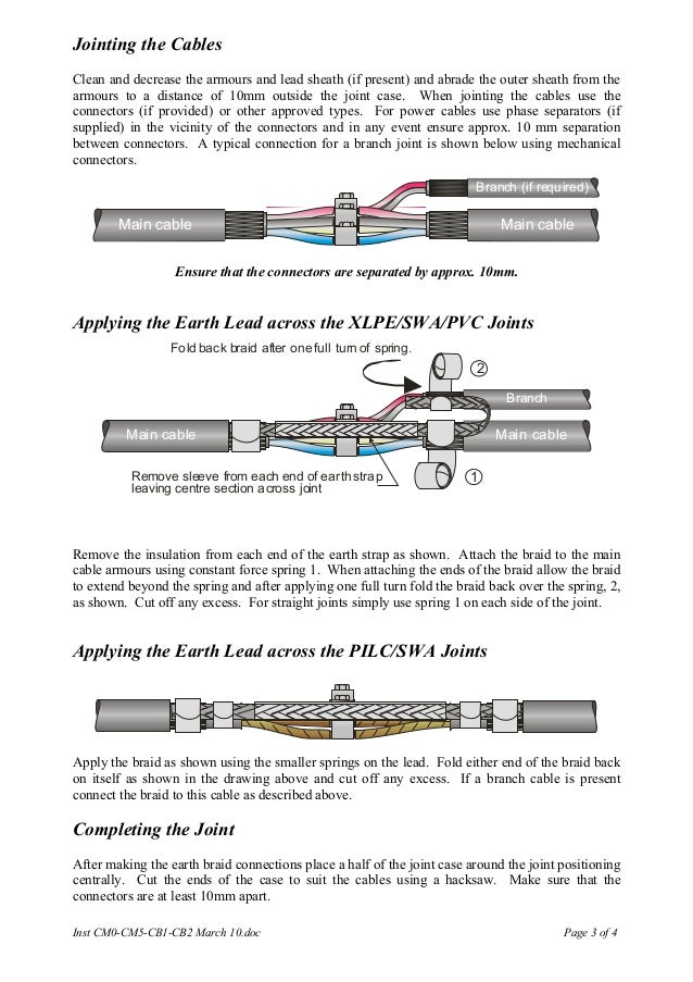 Resin Cable Joints, Multicore Power Cables XLPE PILC Branch Joints