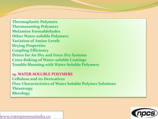 Formulation and Manufacturing Process of Alkyd Resin, Amino Resin ...