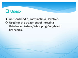 Resins and oleoresins | PPTX