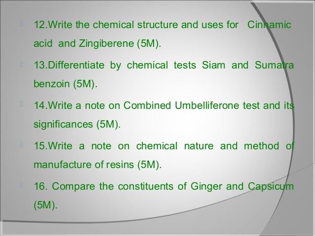 resins and resin combinations by dr u srinivasa professor and head