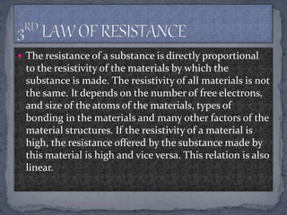 Resistance | PPTX