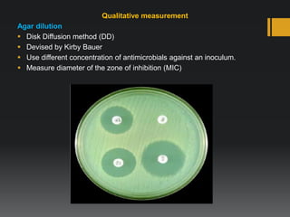 Antimicrobial susceptibility testing | PPTX