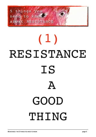 The 5 Things You Need to Know About Resistance | PDF