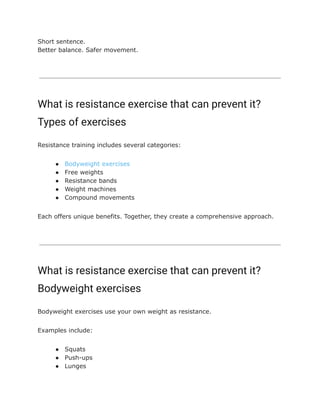 Resistance Exercises for Women: Preventing Osteoporosis and Enhancing ...