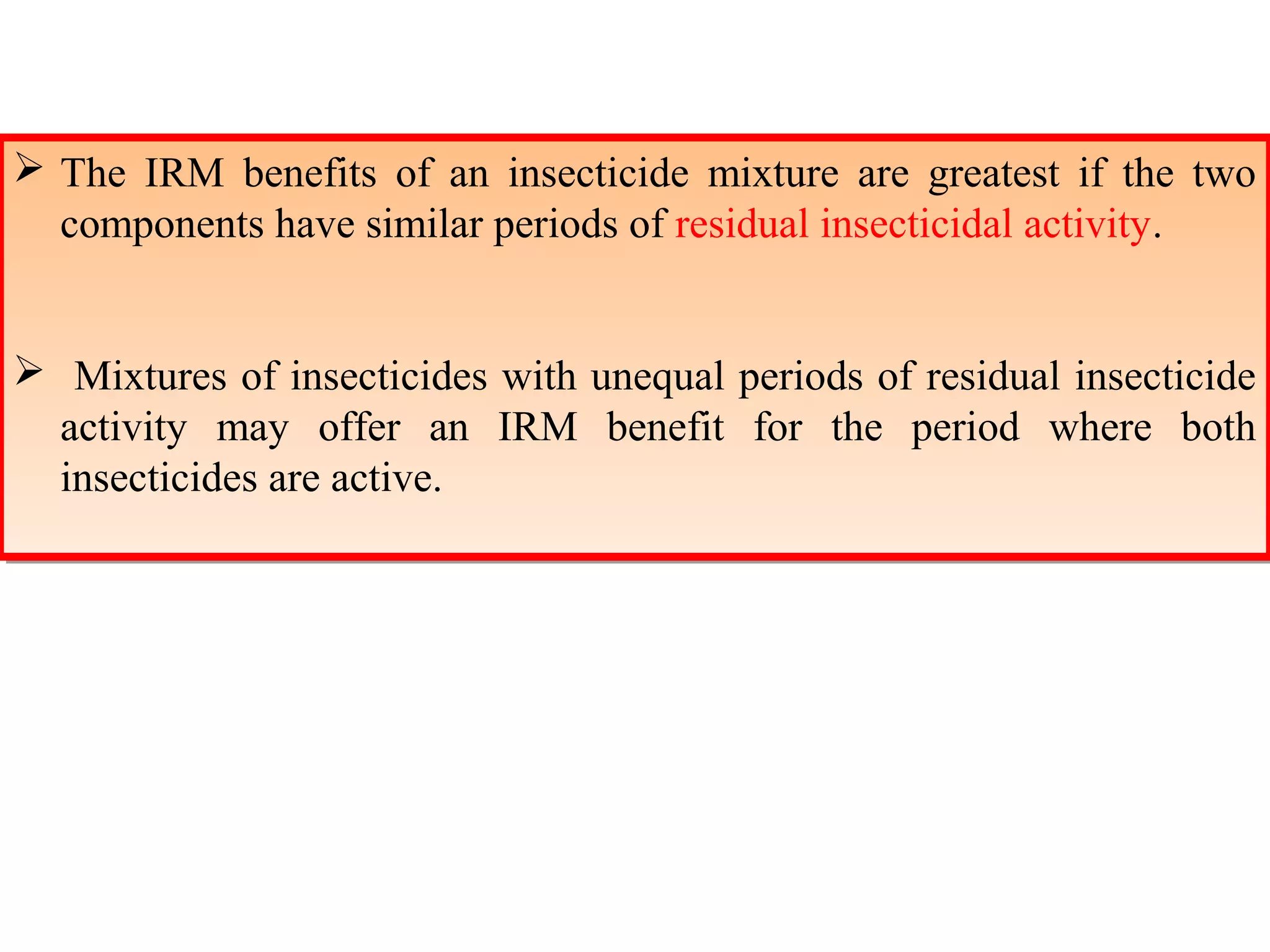 INSECTICIDE RESISTANCE MANAGEMENT STRATEGY-NAIK | PPT