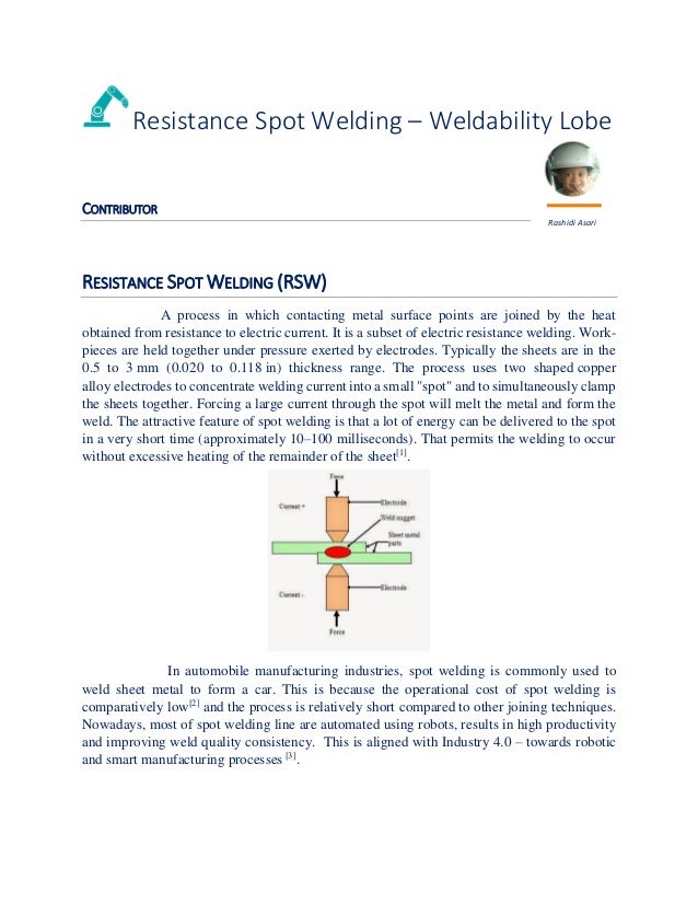 Resistance Spot Welding - Process Optimization using Lobe Curve Gene…