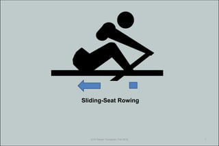 © Dr Kelvyn Youngman, Feb 2016 youngman at dbrmfg.co.nz 1
Sliding-Seat Rowing
 