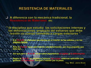 Propiedades mecánica de los materialesIng. MsC. Jairo Arias3