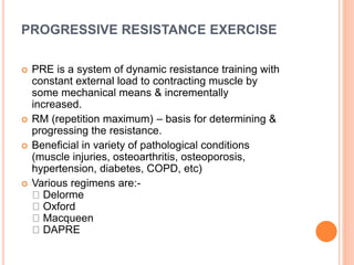 Resisted exercises for lower limb PPT Free Download