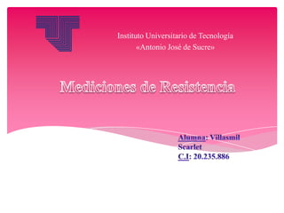 Instituto Universitario de Tecnología
«Antonio José de Sucre»
 