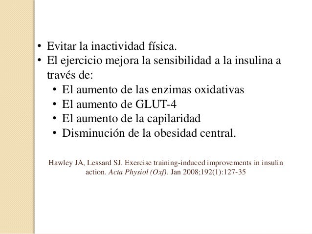 Resistencia a la insulina Resistencia a la insulina