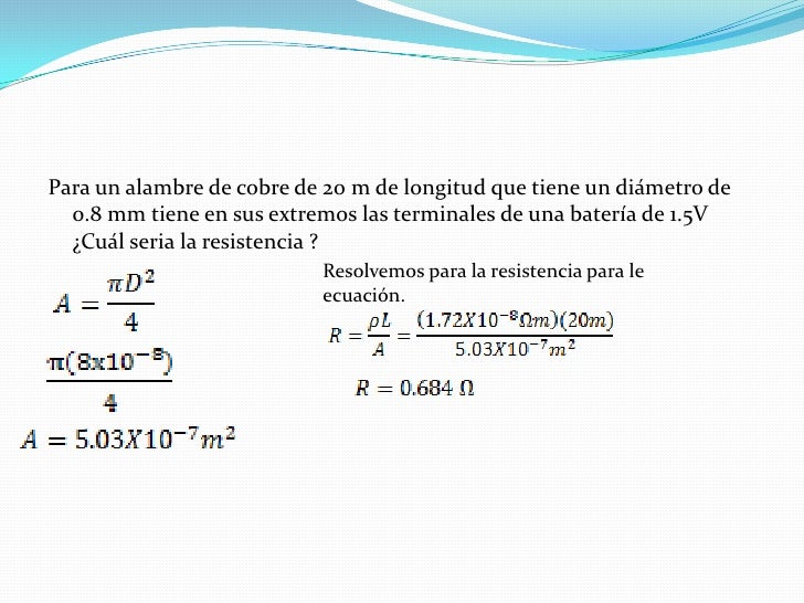 Resistencia Y Resistividad