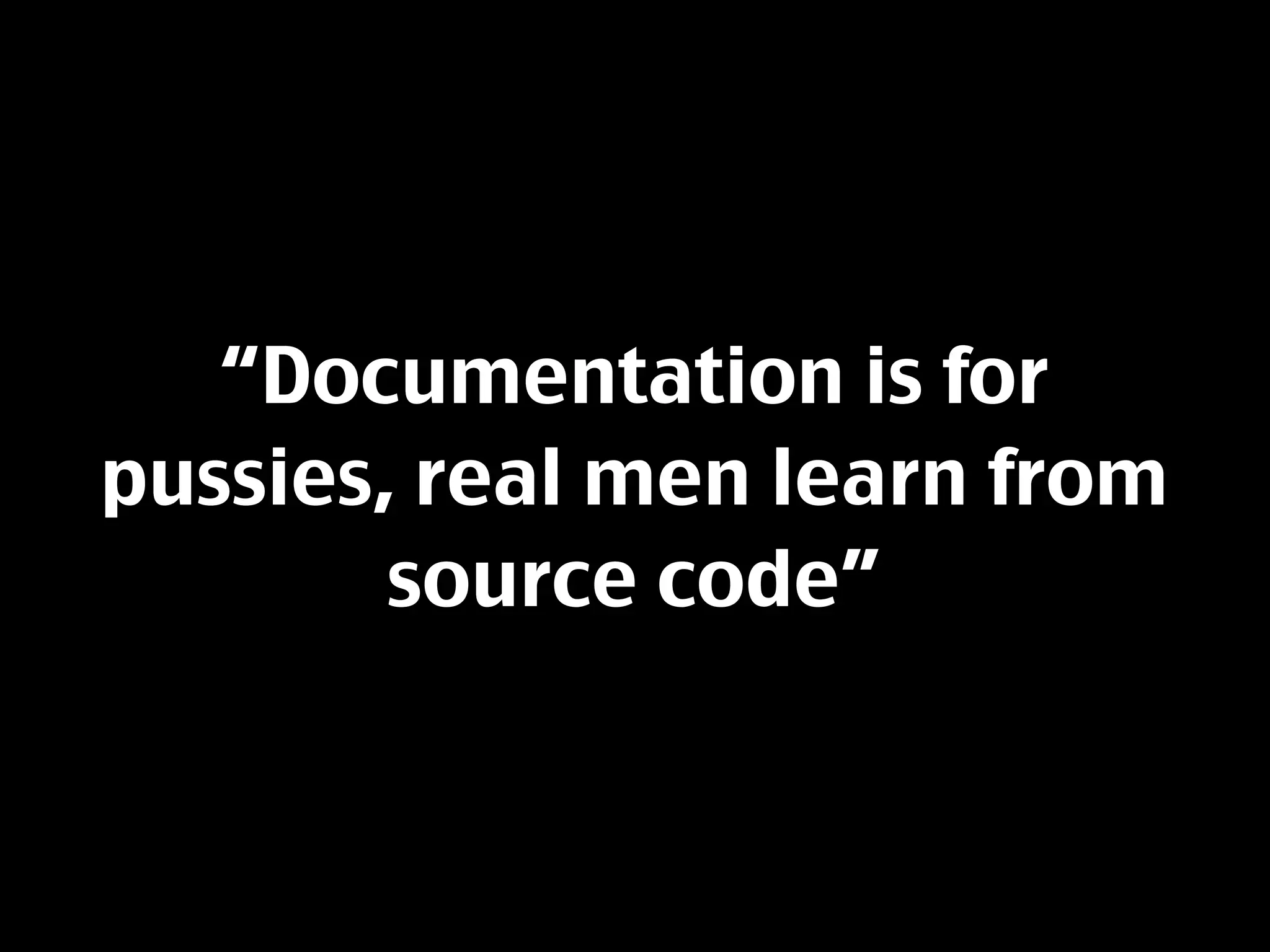 Resisting The Feature Creature