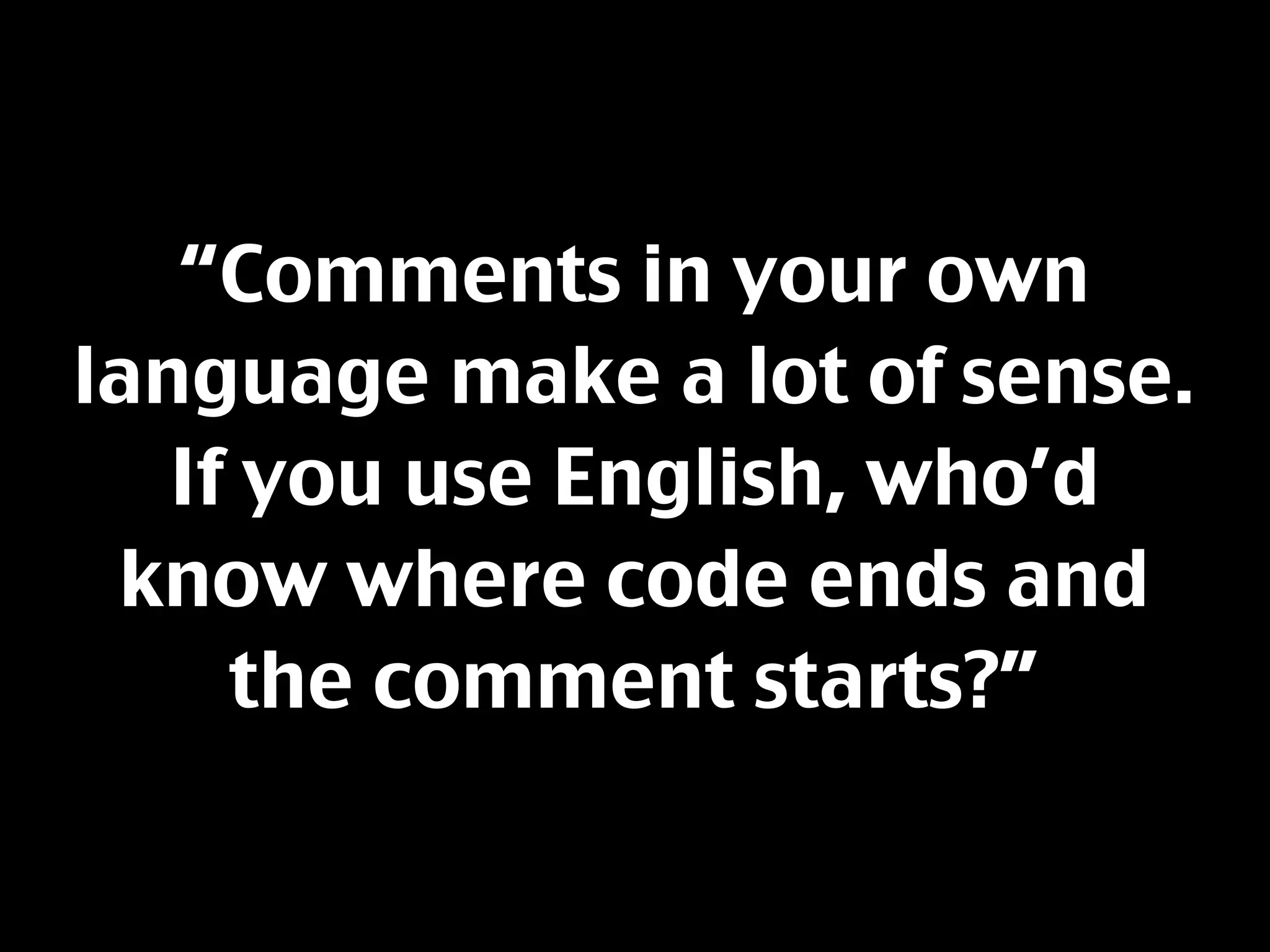 Resisting The Feature Creature