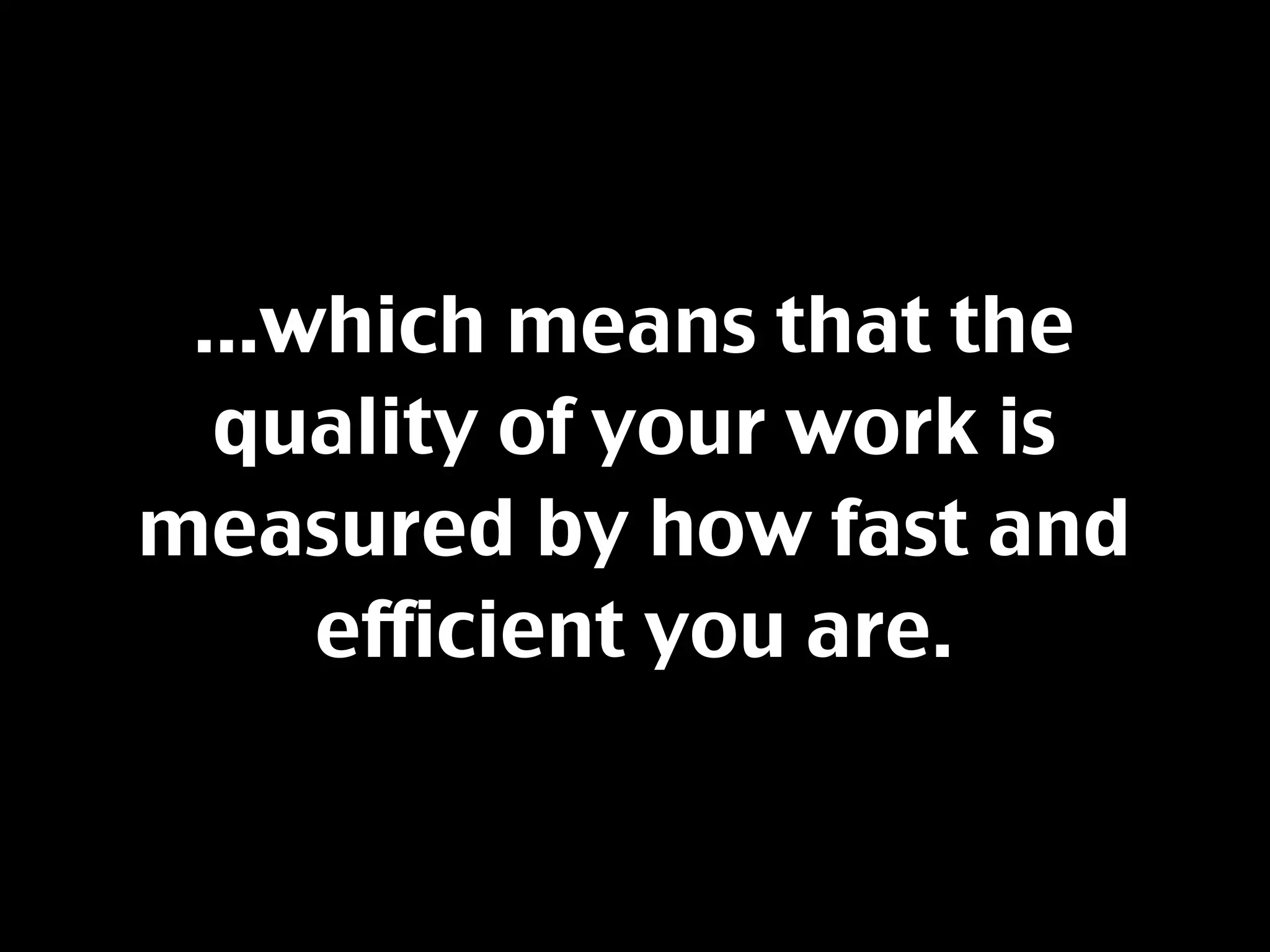 Resisting The Feature Creature