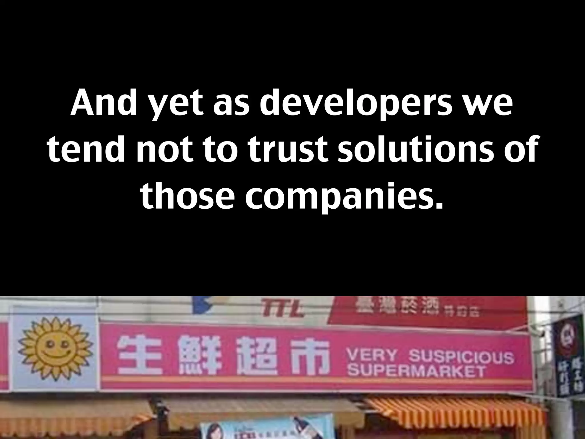 Resisting The Feature Creature