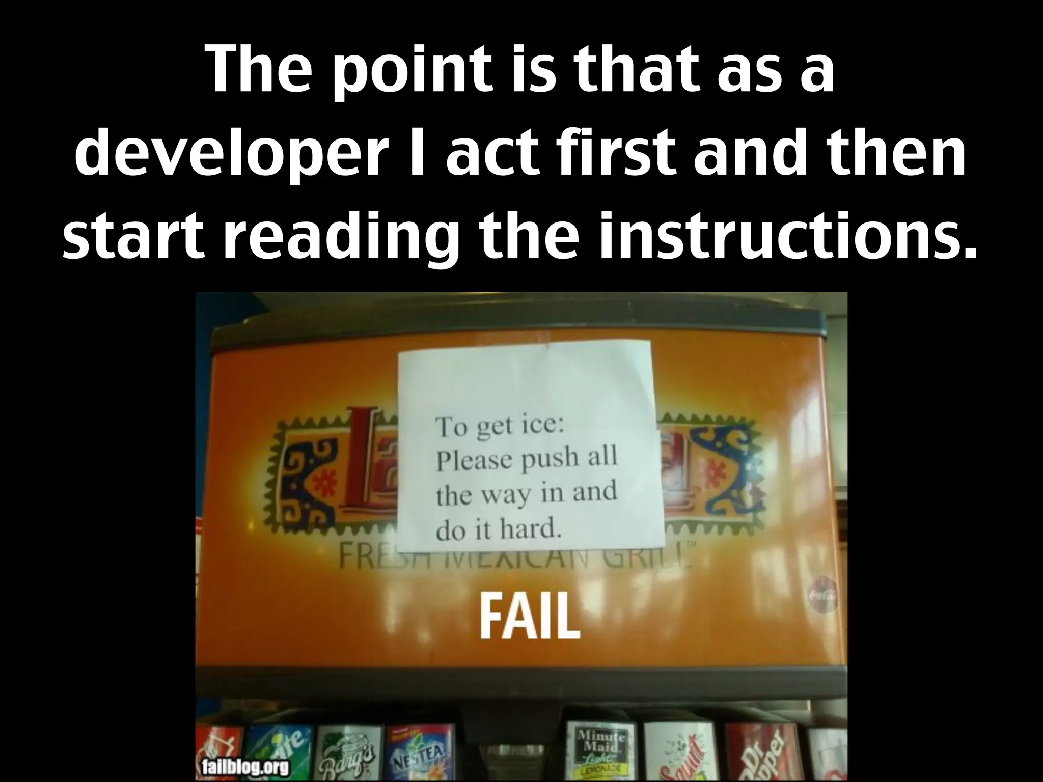 Resisting The Feature Creature