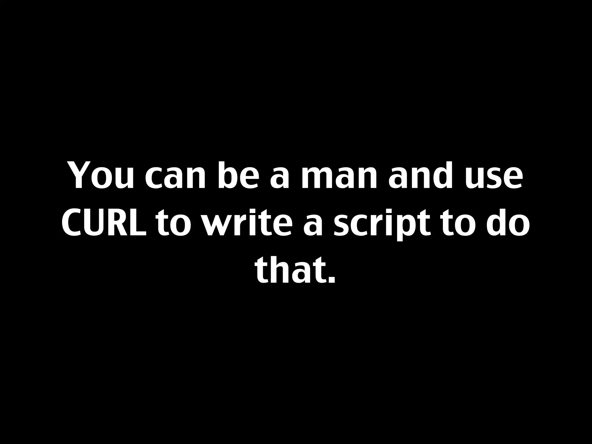 Resisting The Feature Creature
