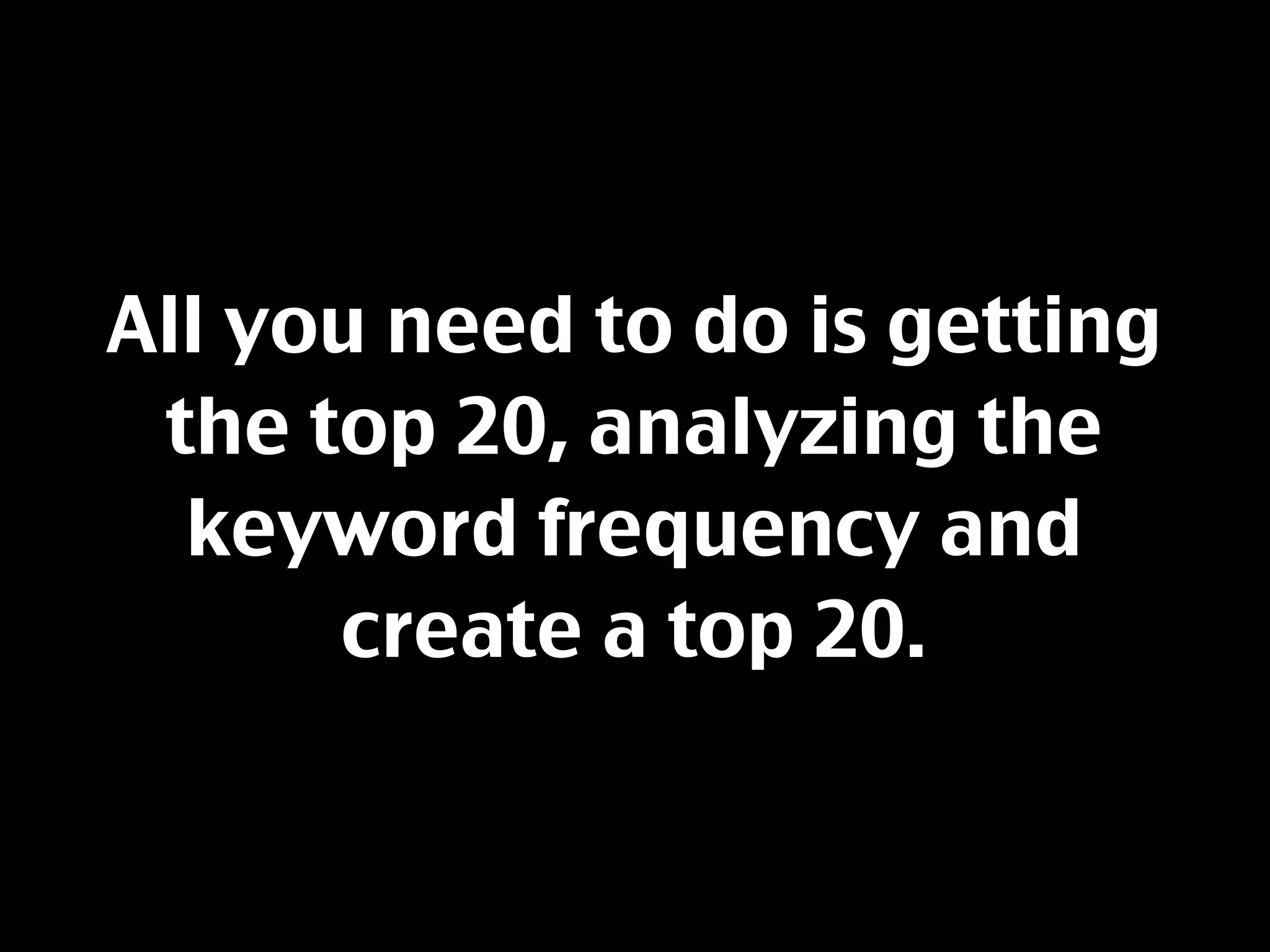 Resisting The Feature Creature