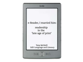 Resisting the kindle for digital culture