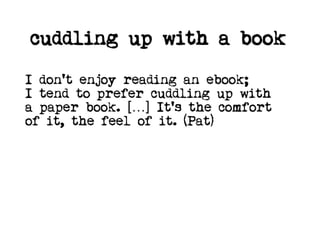 Resisting the kindle for digital culture